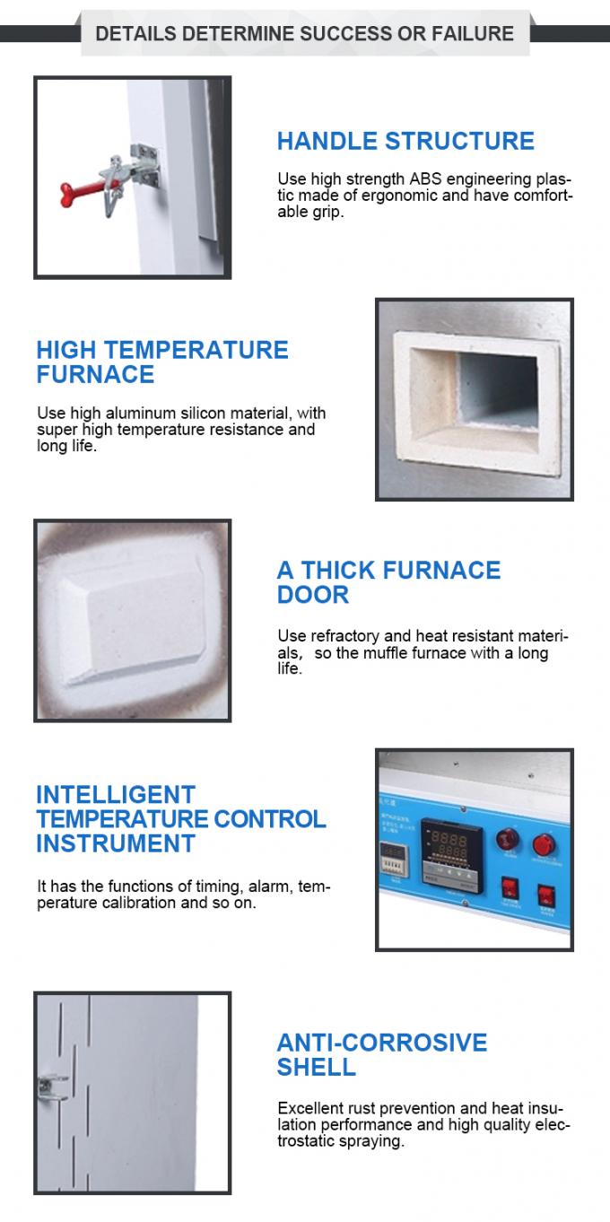 LIYI উচ্চ তাপমাত্রা চেম্বার বক্স মাফল ফার্নেস 700 ডিগ্রি ওভেন ছোট শিল্প ওভেন 2
