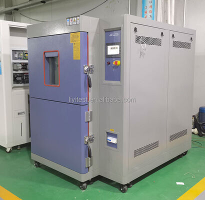 LIYI উচ্চ নিম্ন তাপমাত্রা দ্রুত পরিবর্তন তাপীয় শক সাইক্লিং টেস্ট চেম্বার 80L দ্রুত তাপমাত্রা পরিবর্তন যন্ত্র